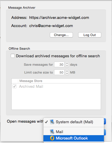 barracuda message archiver outlook add-in for mac